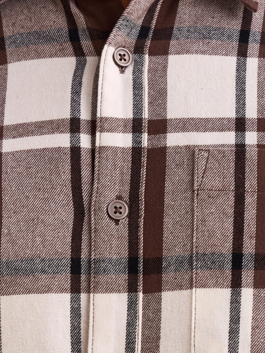 Checked Slim Fit Shirt