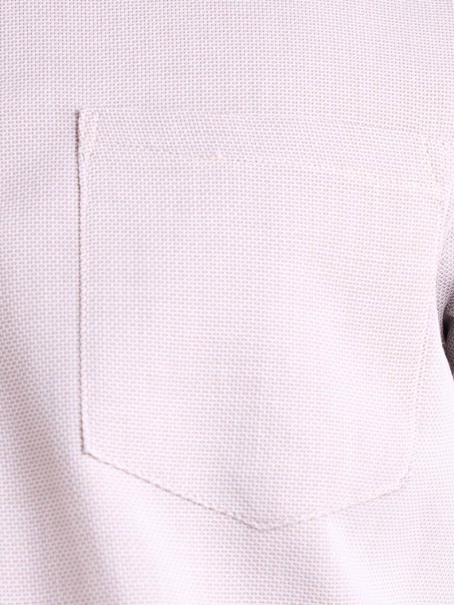 Textured Dobby Shirt with Chest Pocket