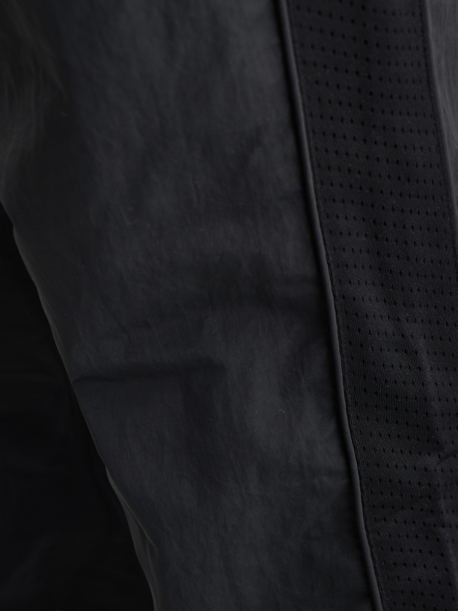 Relaxed Fit Mesh Panel Joggers
