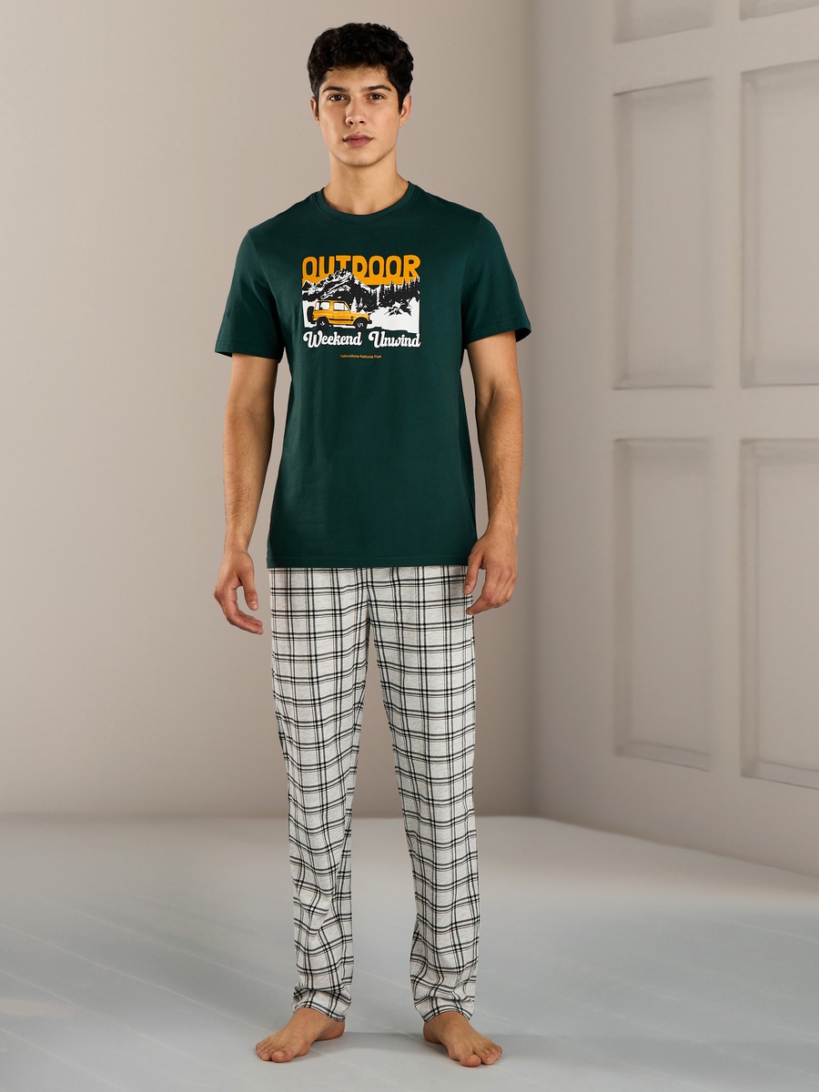 Printed Pyjama Set