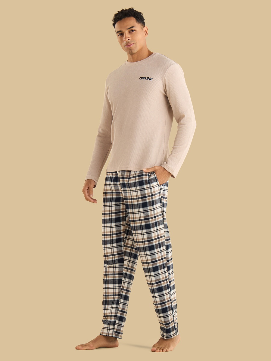 Checked Flannel Pyjama Set