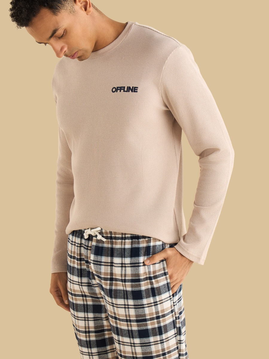 Checked Flannel Pyjama Set