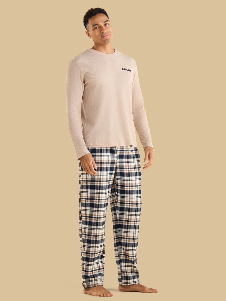 Checked Flannel Pyjama Set
