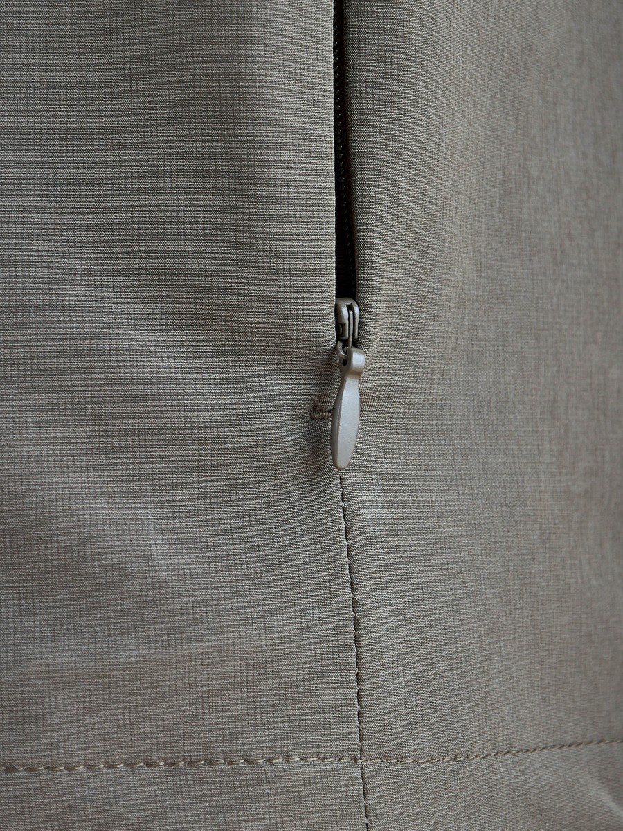Plain Zip Through Jacket