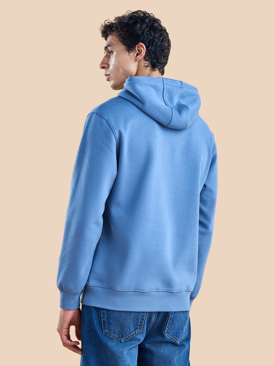 Plain Hooded Sweatshirt