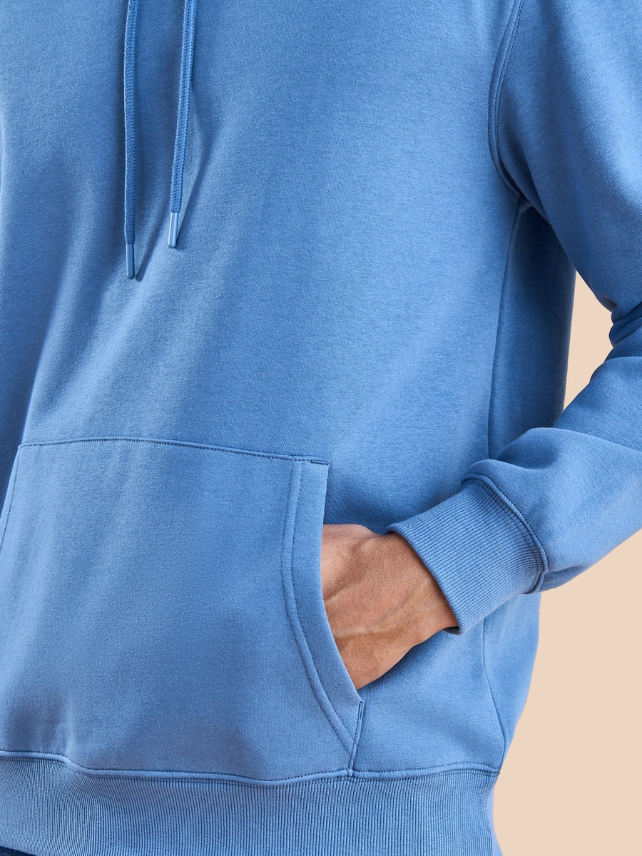Plain Hooded Sweatshirt