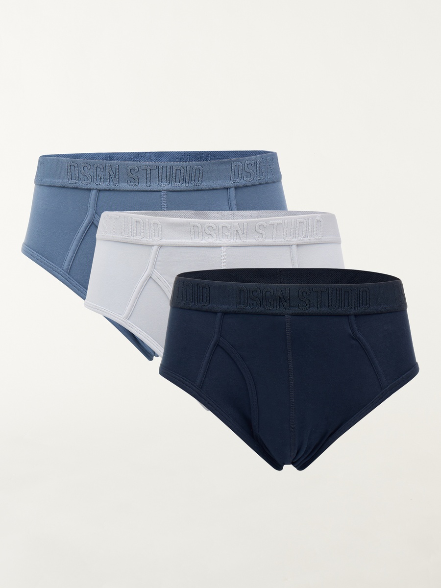 Pack of 3 - Plain Briefs