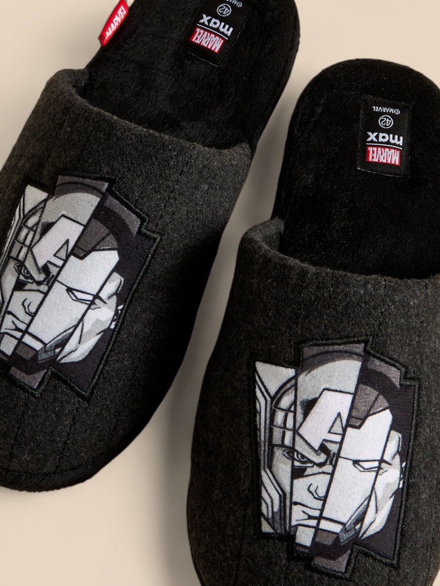 Avengers Printed Bedroom Mules