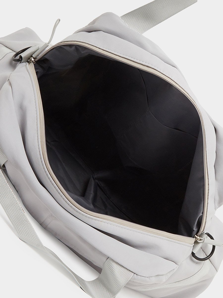 Grey Gym Duffle Bag