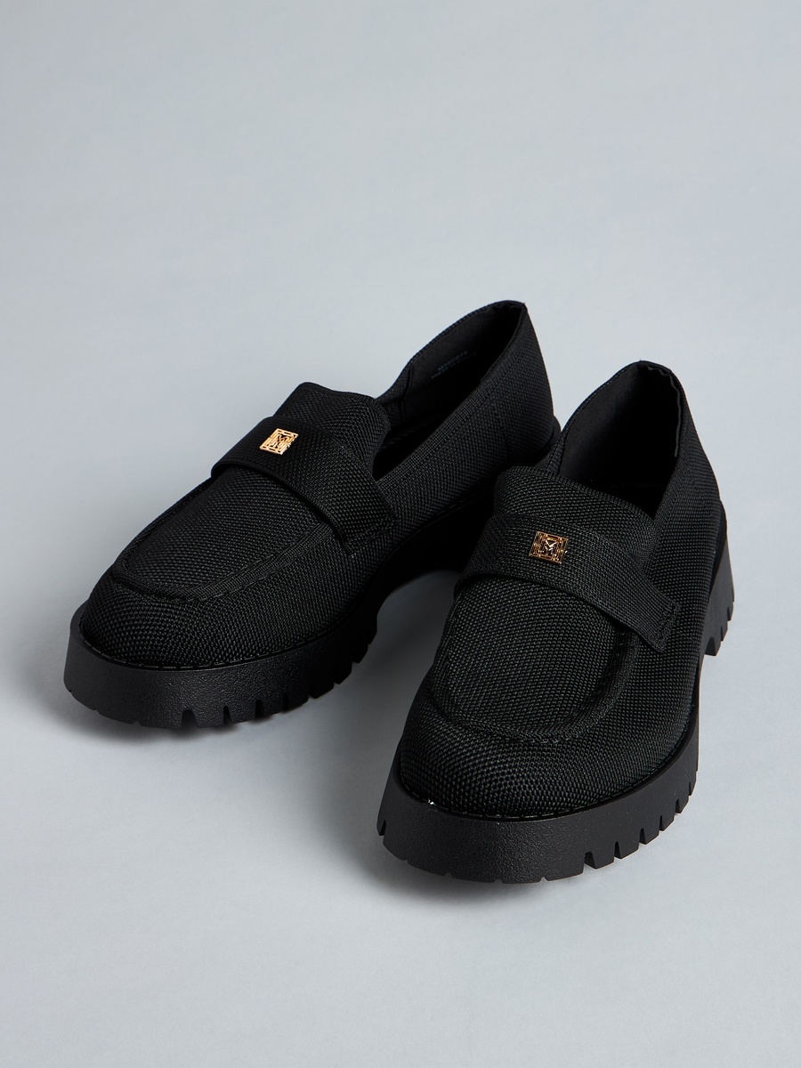 Textured Loafers