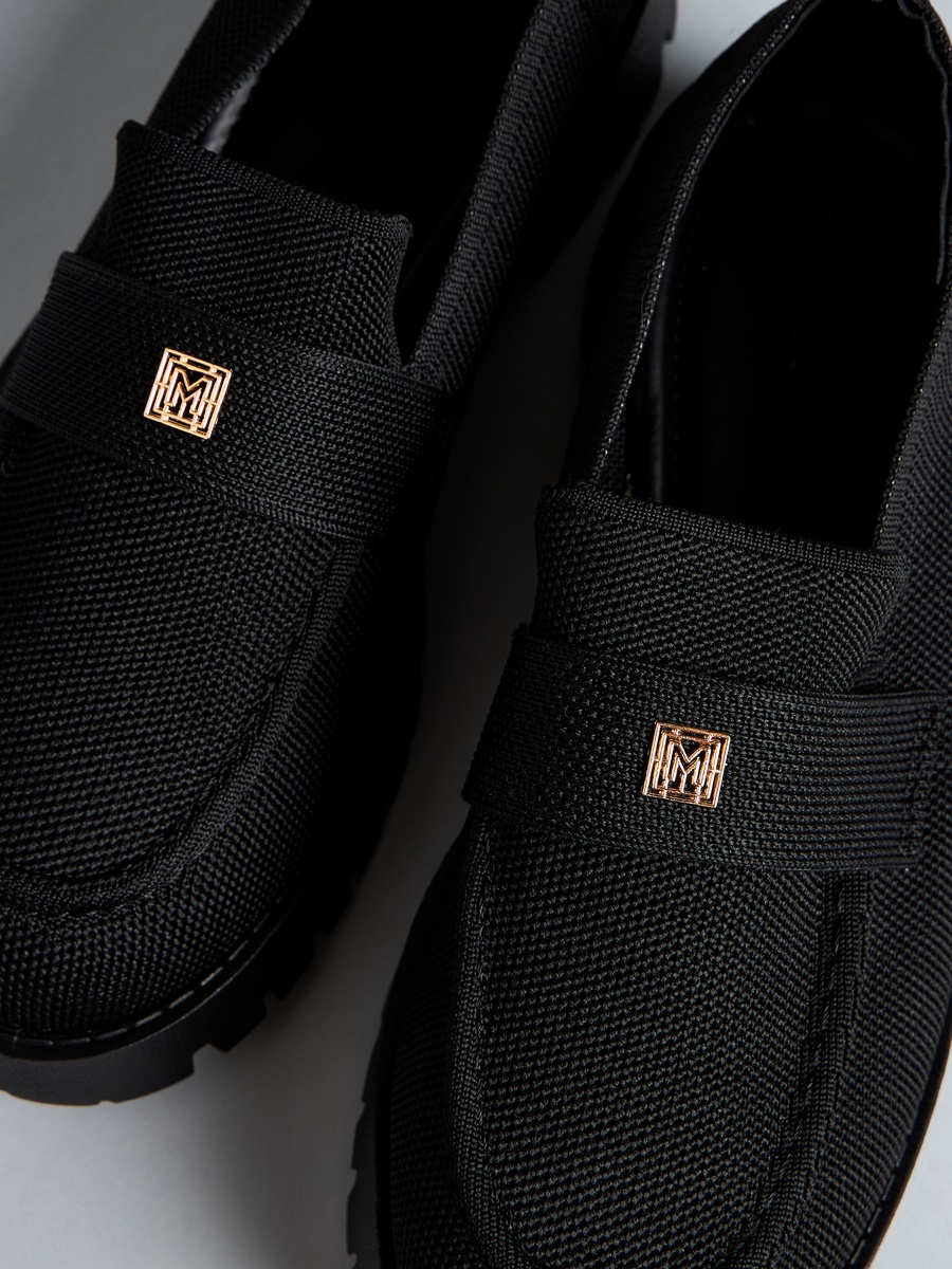 Textured Loafers