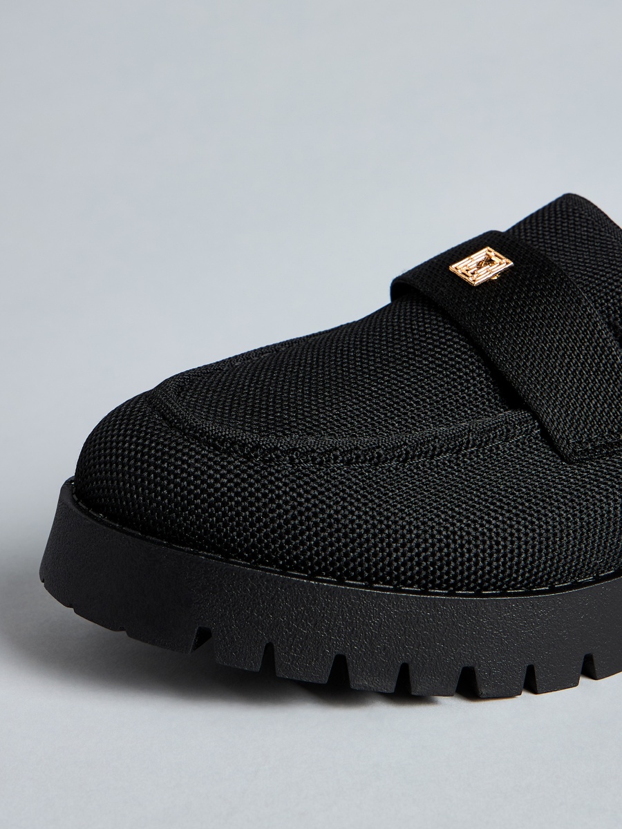Textured Loafers