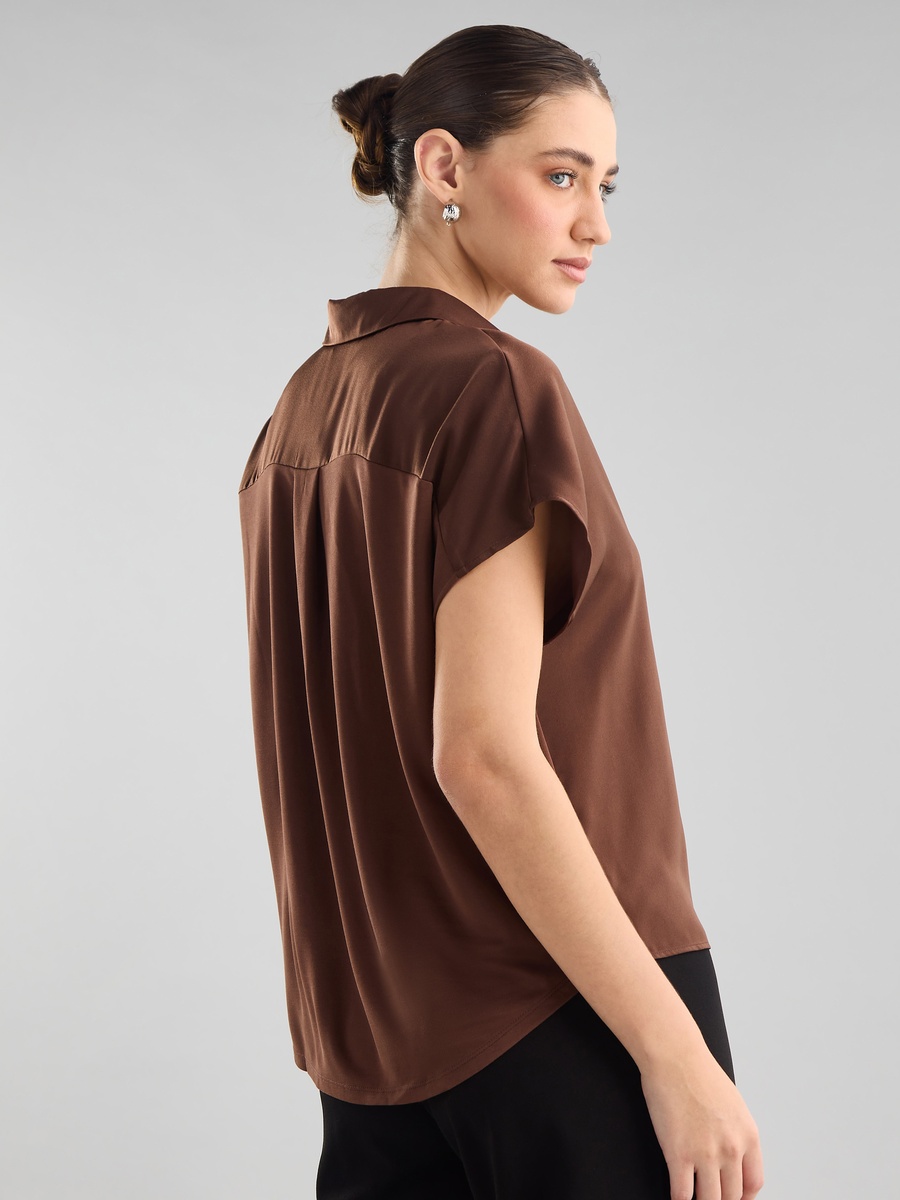 Plain Top with Collar