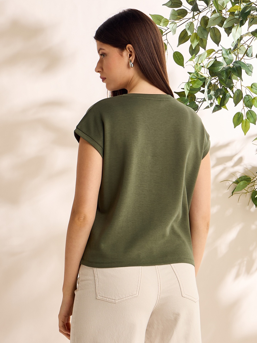 Chain Accent T-Shirt