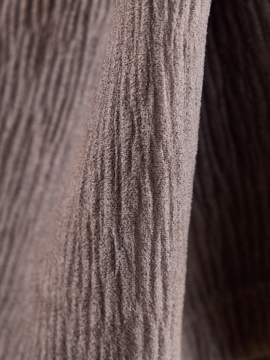 Textured Top with Extended Sleeves