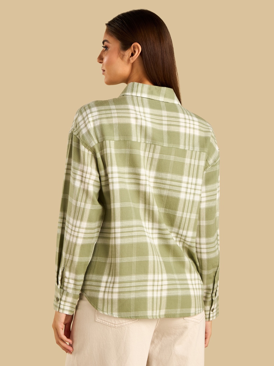 Checked Flannel Shirt