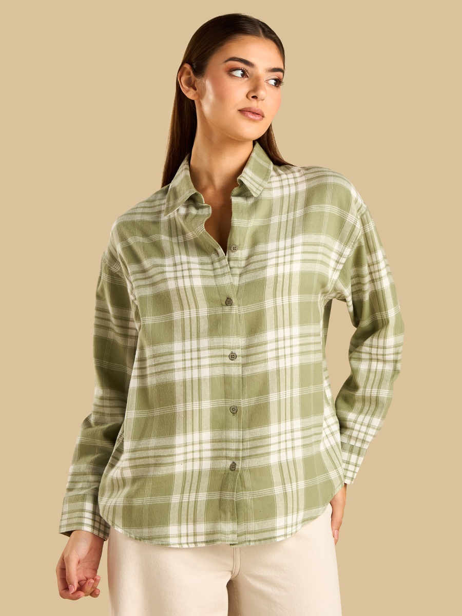 Checked Flannel Shirt