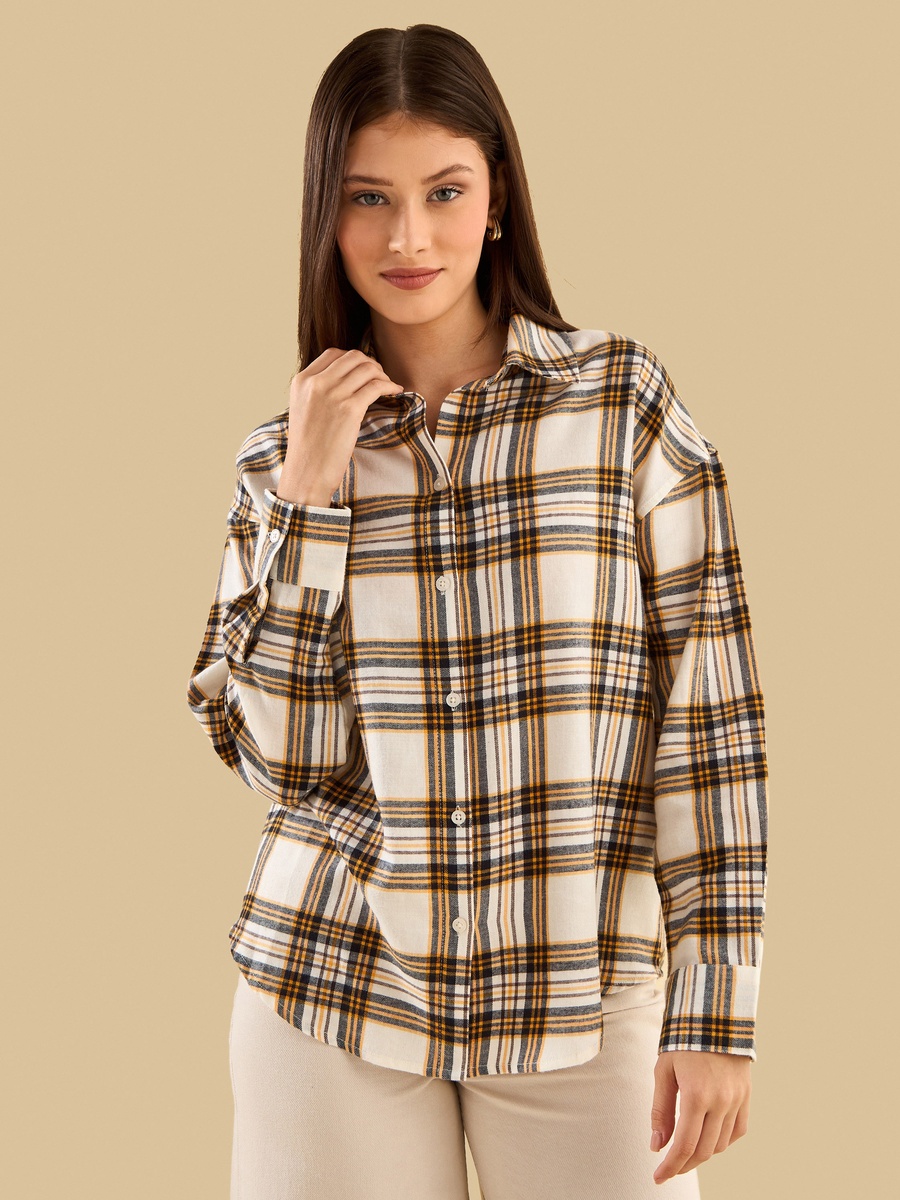 Checked Flannel Shirt