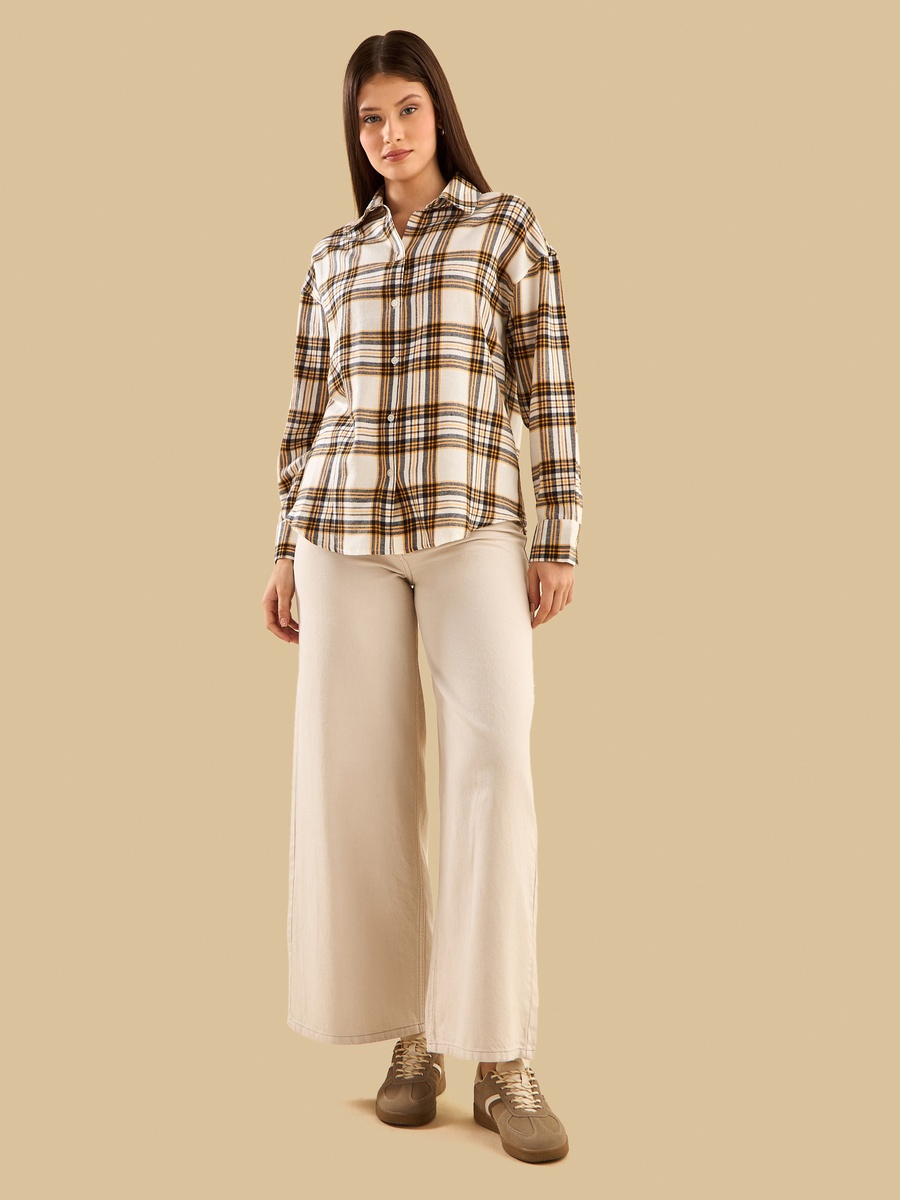 Checked Flannel Shirt