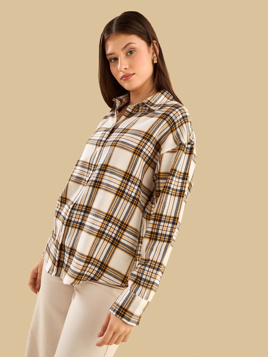 Checked Flannel Shirt