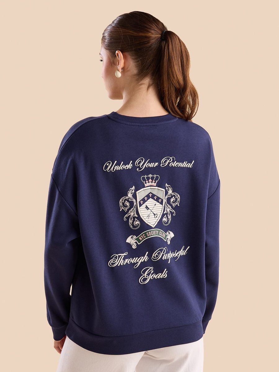 Graphic Print Sweatshirt