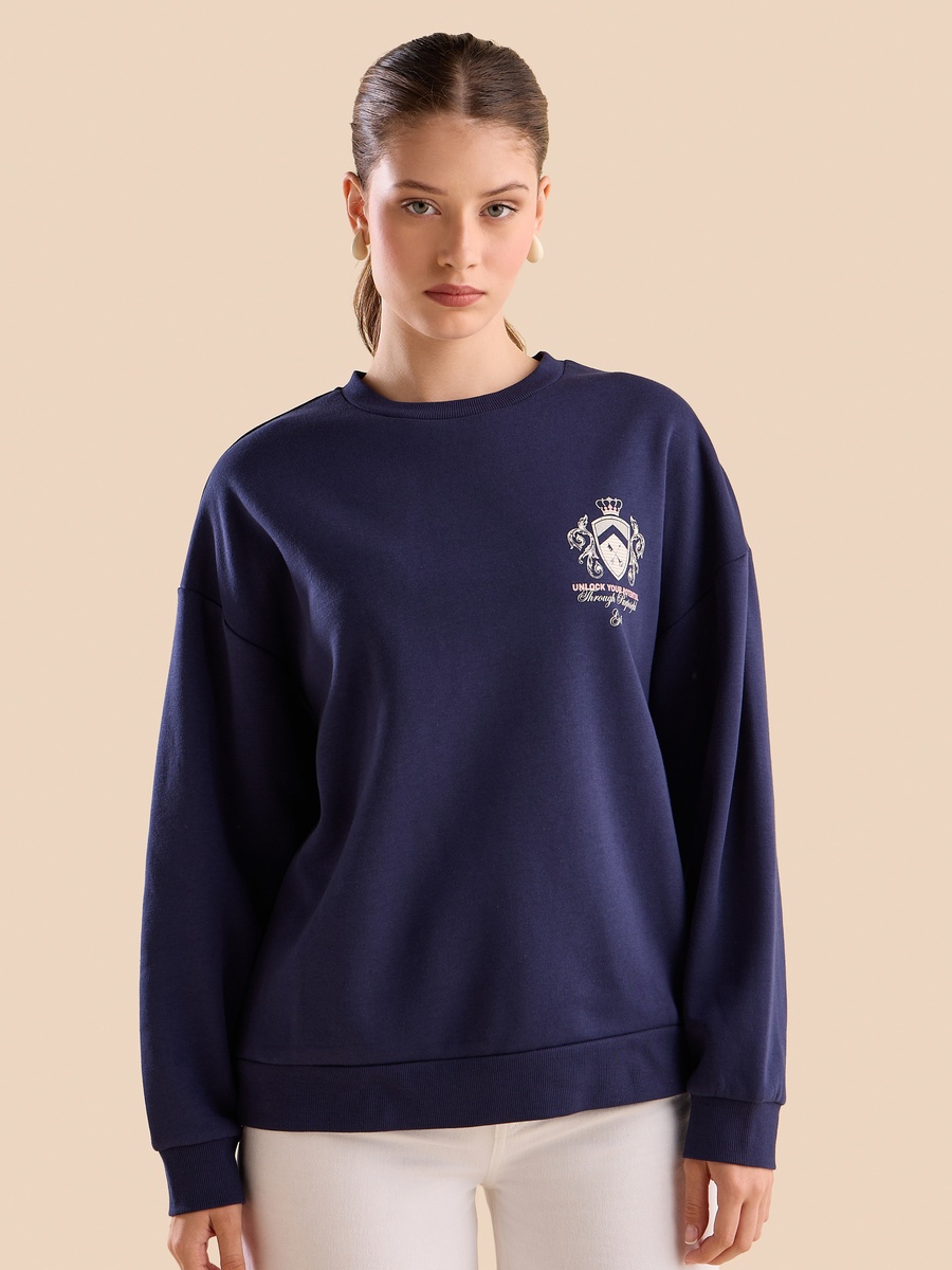 Graphic Print Sweatshirt