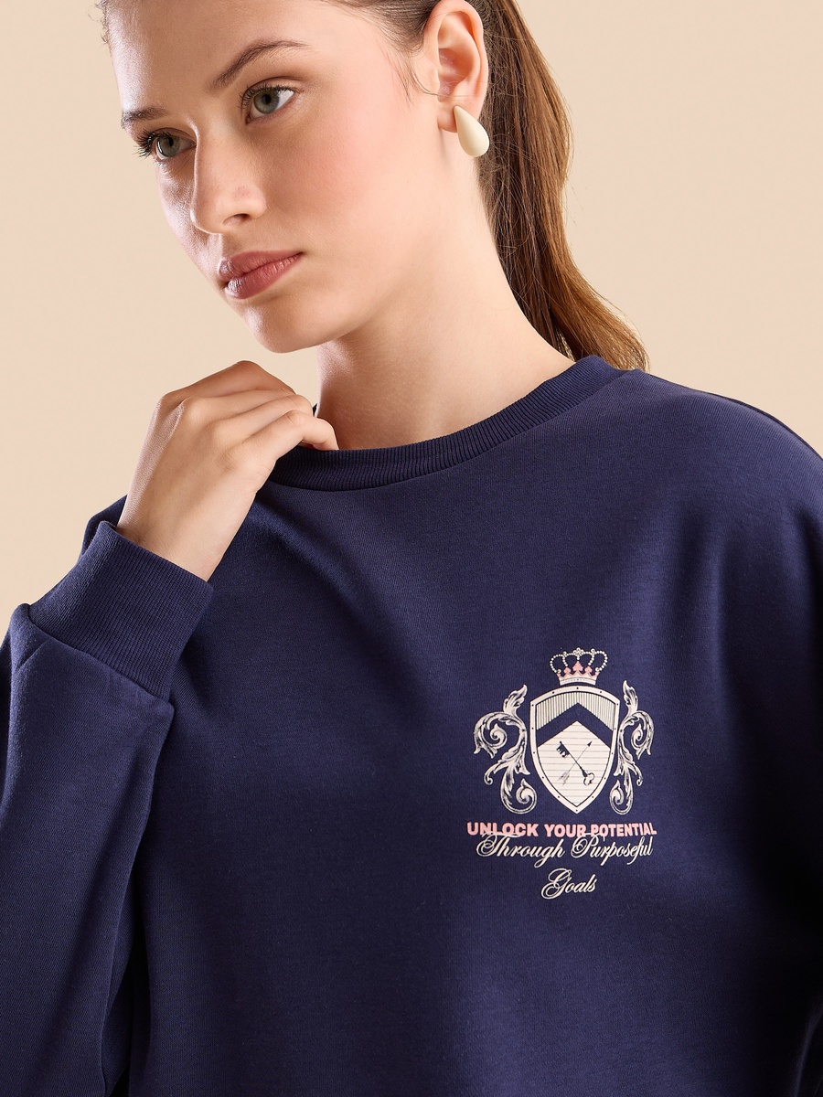 Graphic Print Sweatshirt