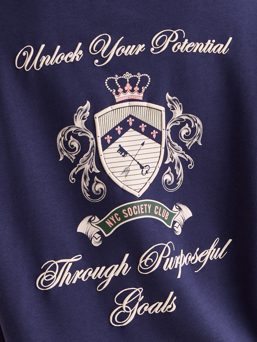 Graphic Print Sweatshirt
