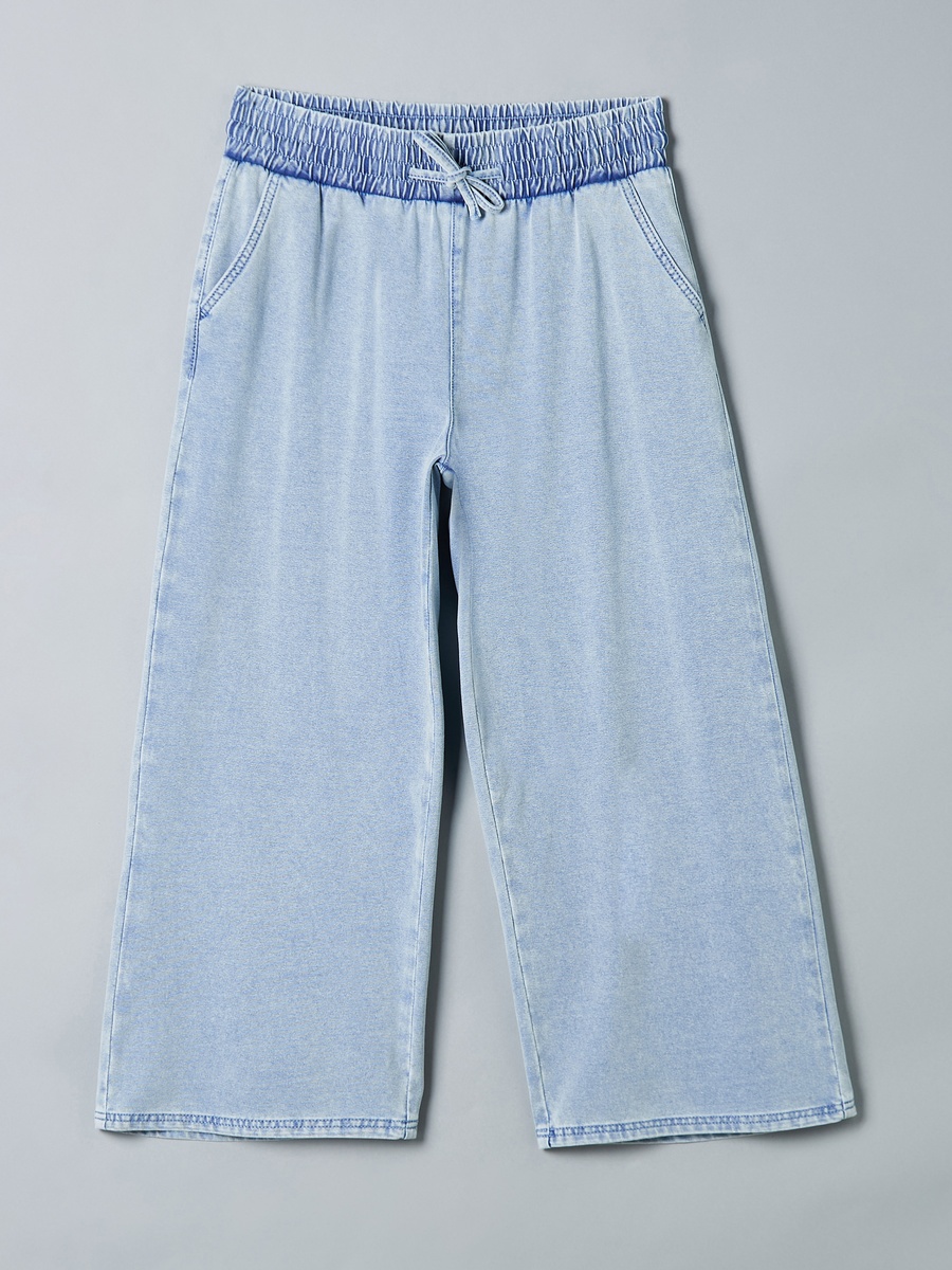 High-Rise Culottes with Pockets