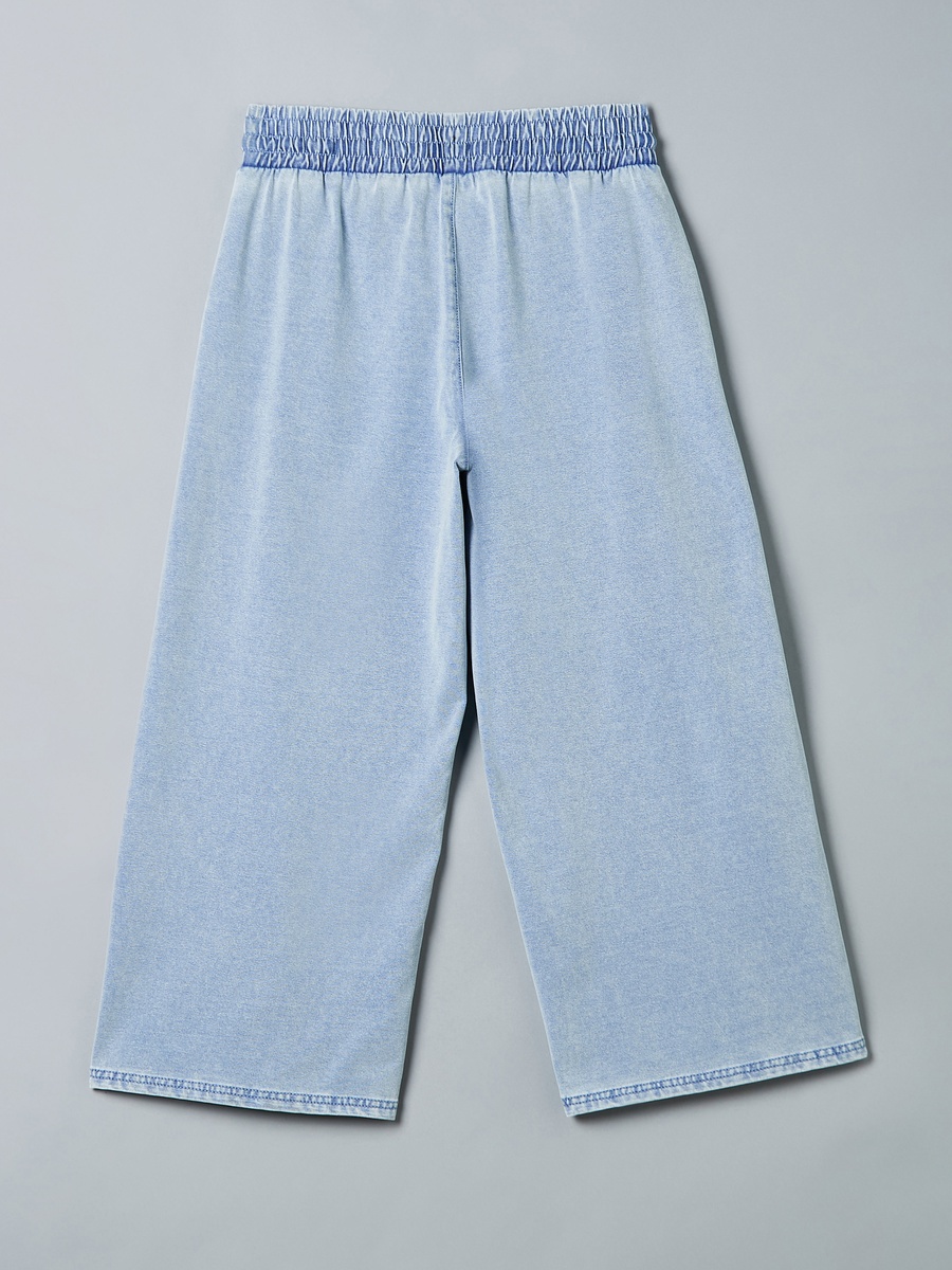 High-Rise Culottes with Pockets