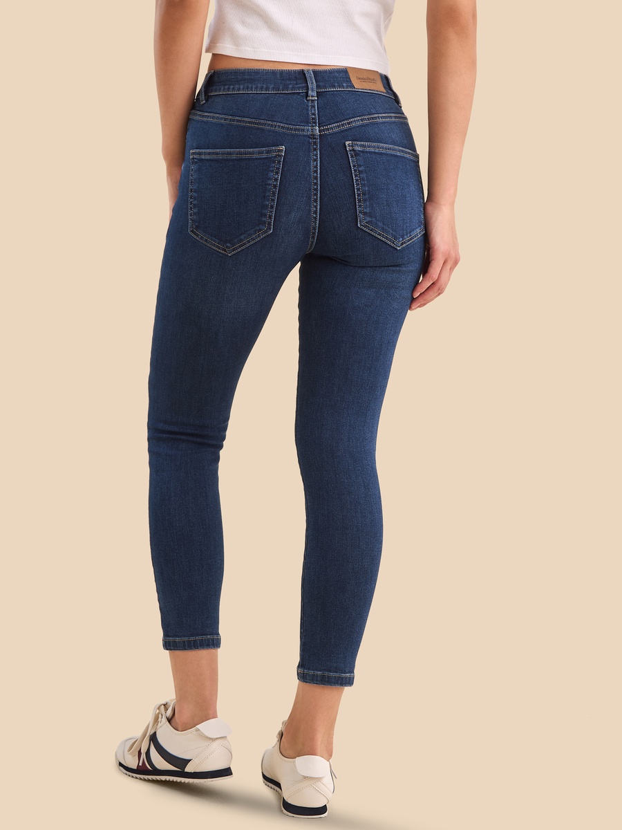 Skinny Fit High-Rise Jeans