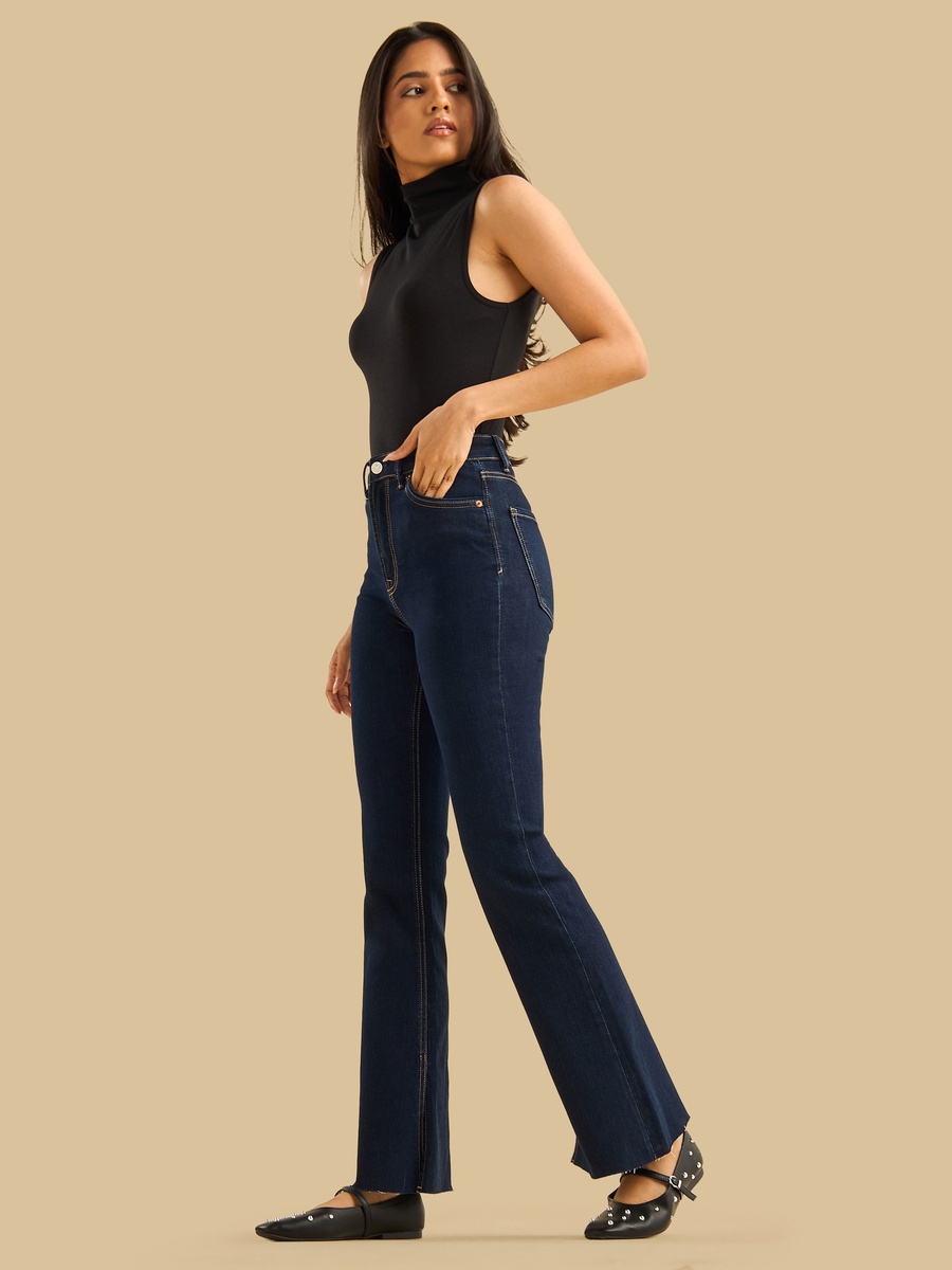 High-Rise Flared Jeans