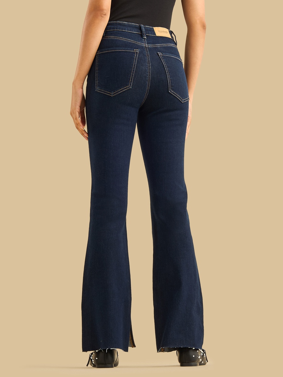 High-Rise Flared Jeans