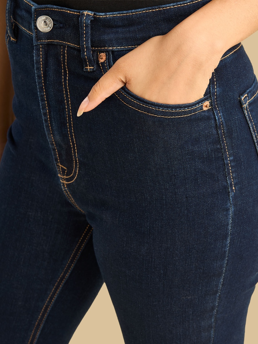 High-Rise Flared Jeans