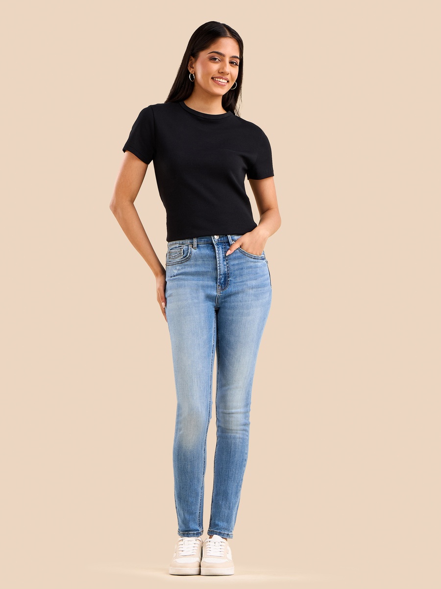 Plain Skinny Fit Jeans