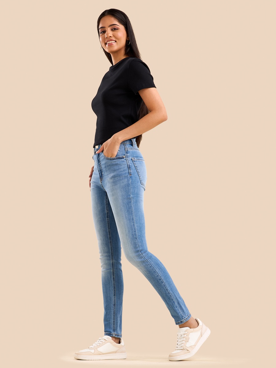 Plain Skinny Fit Jeans