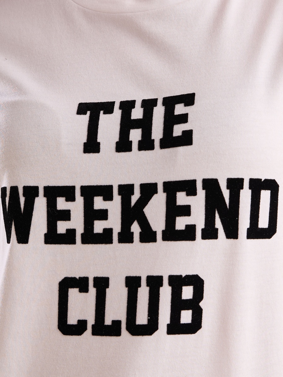 Slogan Print T-Shirt