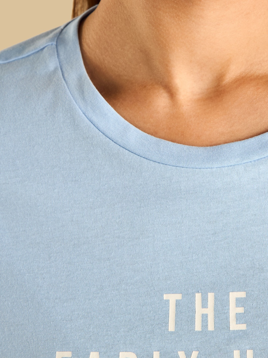 Slogan Print T-Shirt