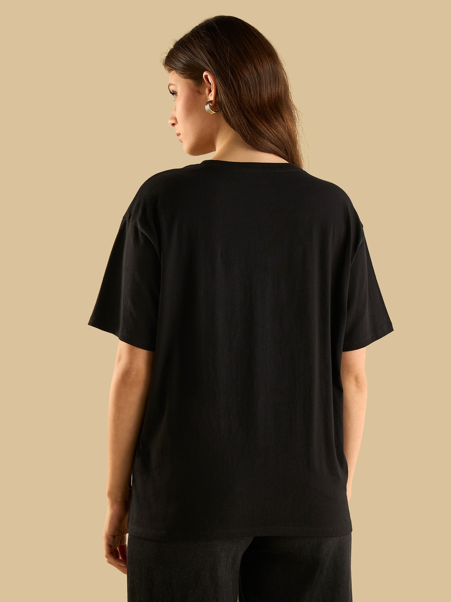 Slogan Print T-Shirt