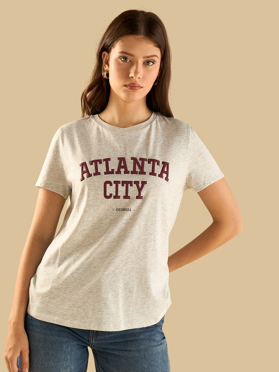 Atlanta City Print T-Shirt