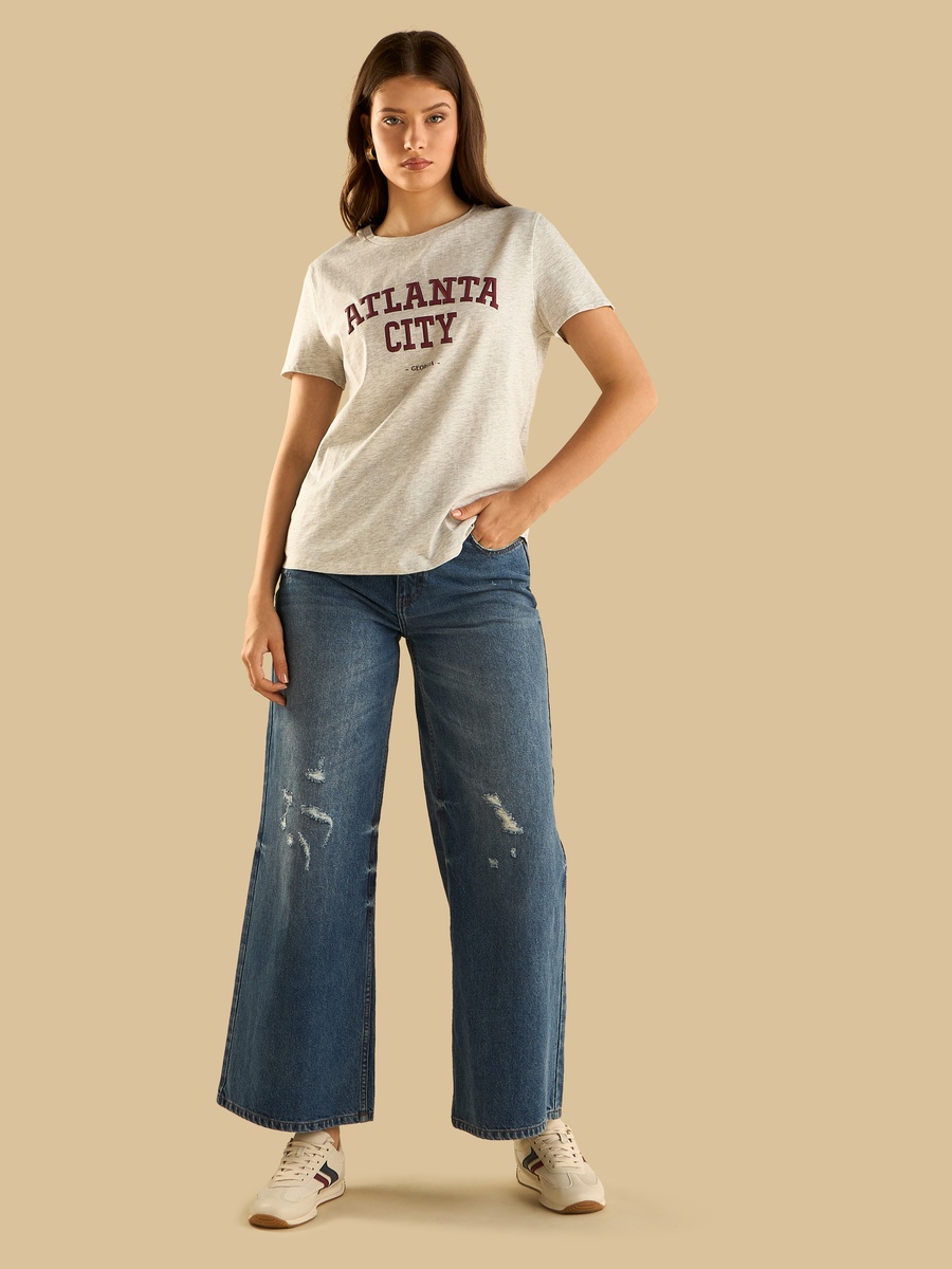 Atlanta City Print T-Shirt