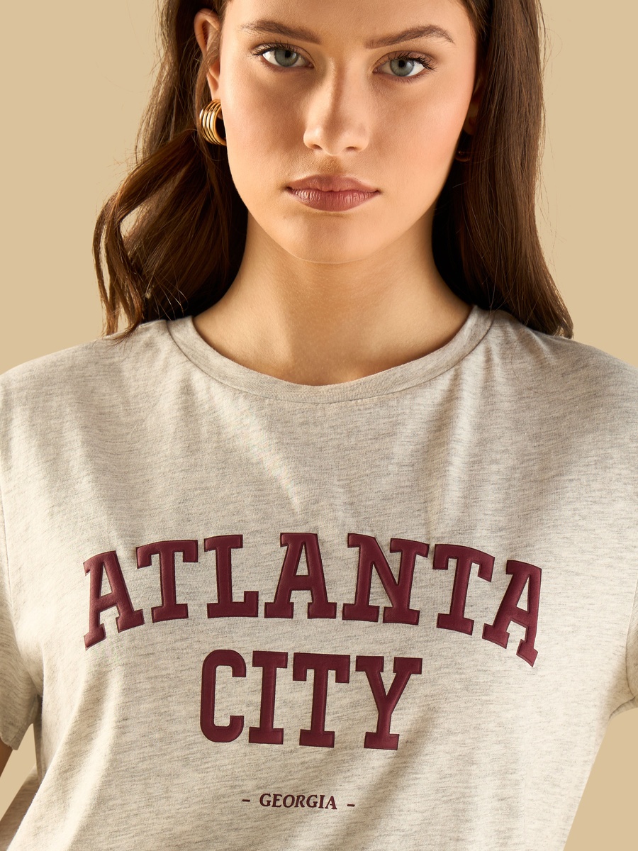 Atlanta City Print T-Shirt