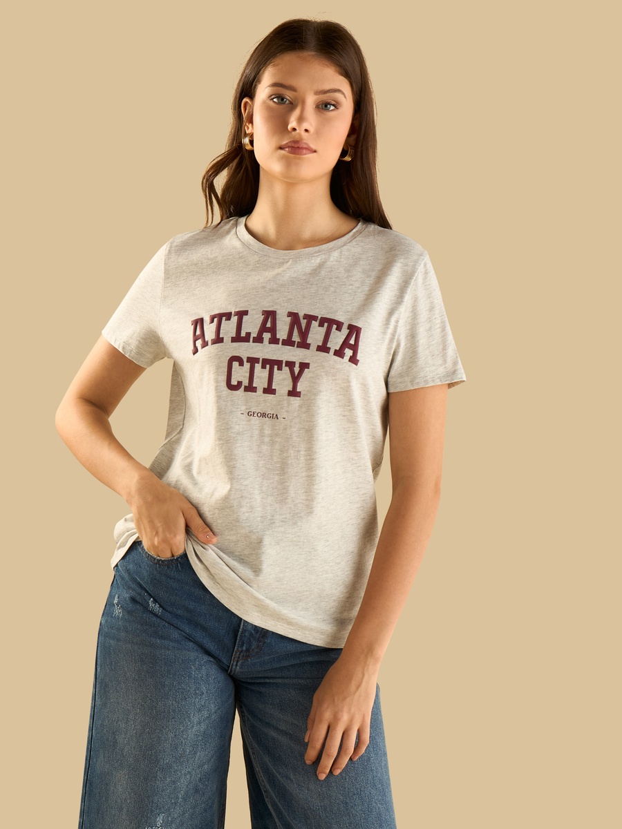 Atlanta City Print T-Shirt