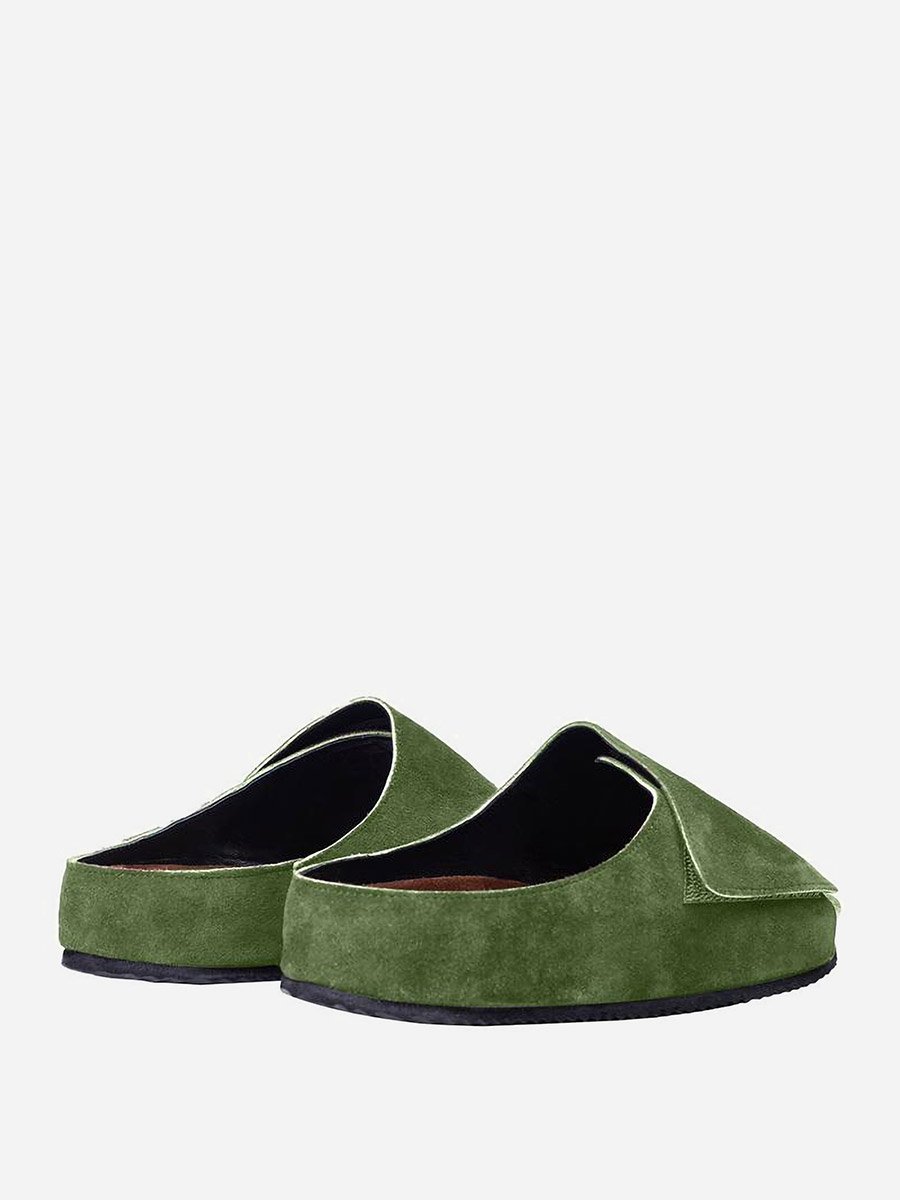 Men Suede Look Casual Slides