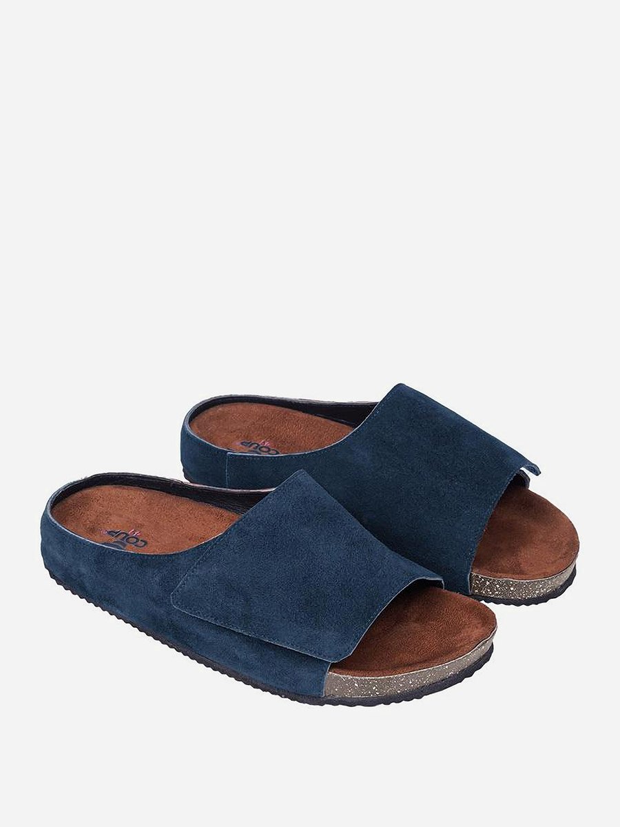Men Suede Look Casual Slides