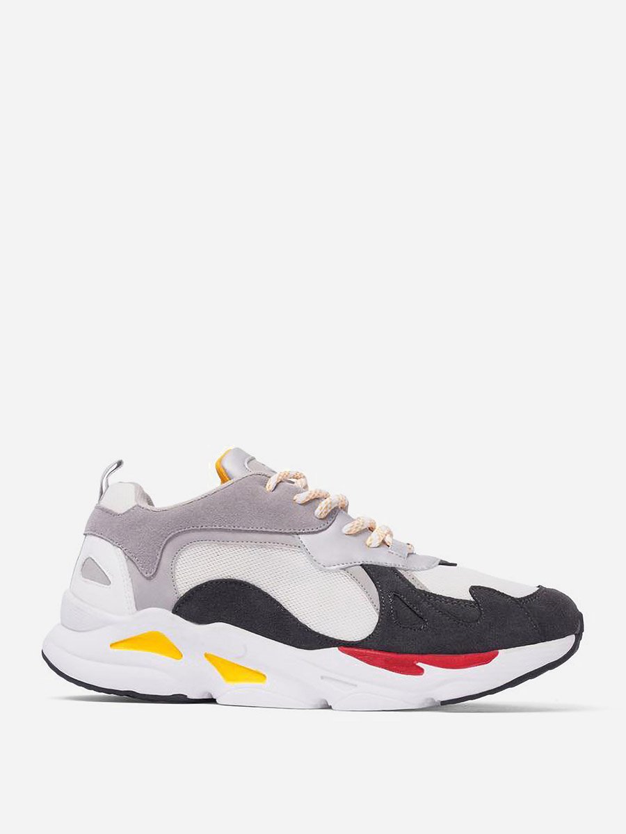 Men Flexible Daily Color Block Shoes
