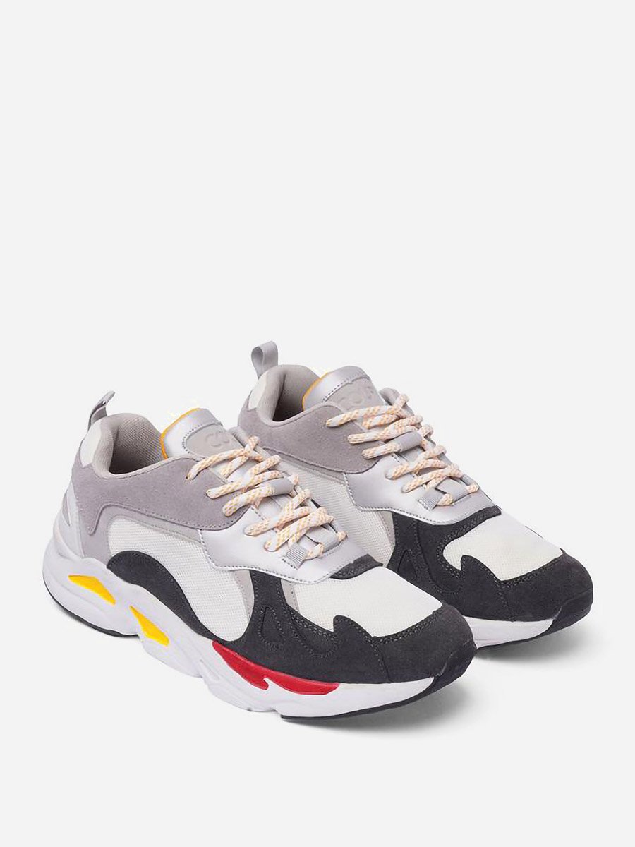 Men Flexible Daily Color Block Shoes