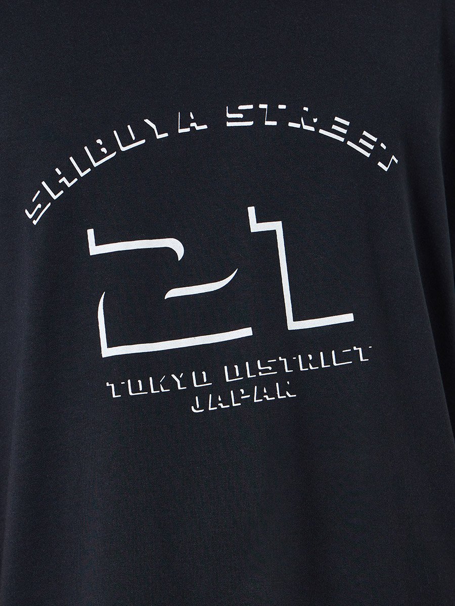 Men Black Graphic Print Oversized T-Shirt