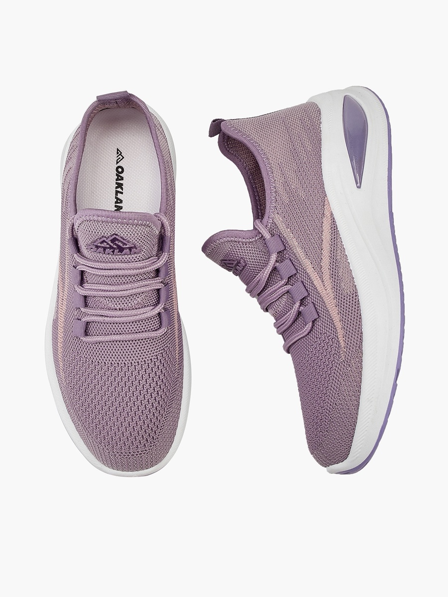Pull Tab Lace-Up Sports Shoes