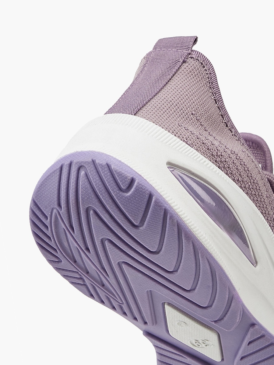 Pull Tab Lace-Up Sports Shoes